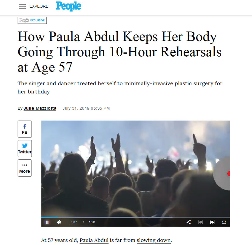 Paula Abdul Does 10-Hour Rehearsals At Age 57 to Keep Her Body Going