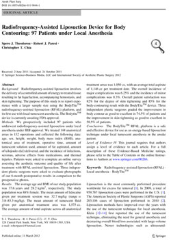 Radiofrequency-Assisted Liposuction Device for Body Contouring