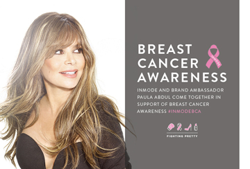 InMode and Paula Abdul Support Breast Cancer Awareness