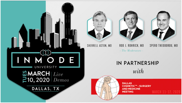 Dr. Spero Theodorou to be Moderator at the Premier InMode University Event