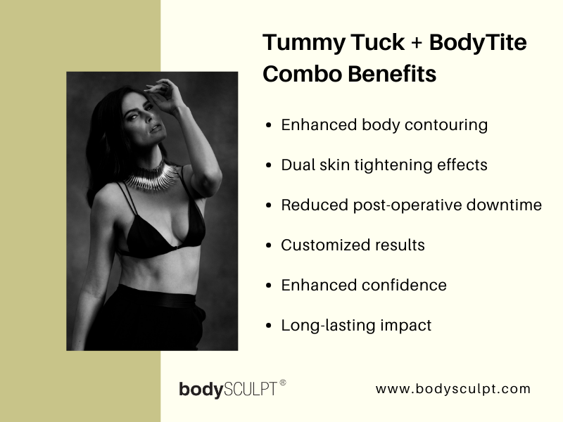 tummy tuck and bodyTite benefits