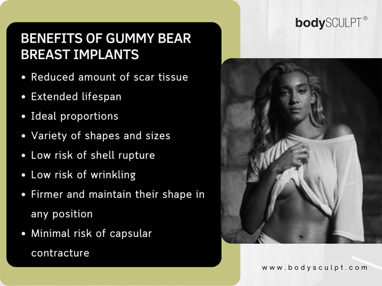 Benefits of Gummy Bear Breast Implants