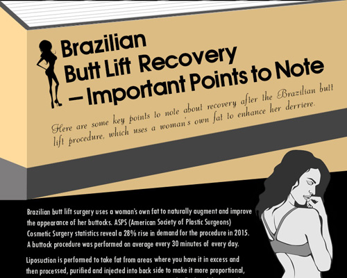 Brazilian Butt Lift Recovery – Important Points to Note