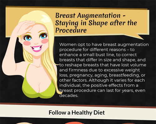Breast Augmentation - Staying in Shape after the Procedure