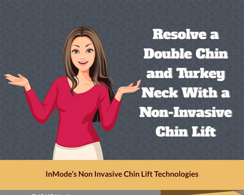 Double Chin and Turkey Neck With a Non-Invasive Chin Lift