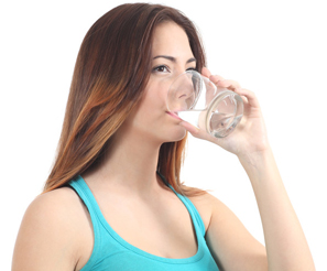 Drinking Plain Water