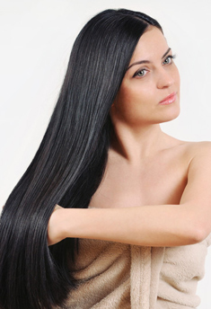 Lustrous Healthy Hair