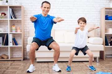 Exercise at home to stay fit this summer