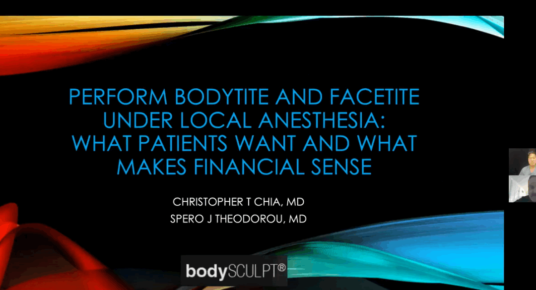 Using FaceTite & BodyTite under Local Anesthesia with Dr. Theodorou and Dr. Chia