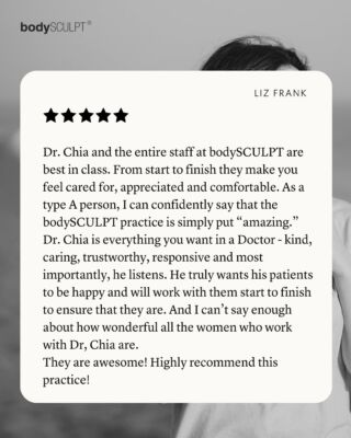 Transformations always start with trust!

Experience top-tier care with a team dedicated to making you feel valued and comfortable. Our practice combines unmatched expertise with genuine compassion, ensuring your needs are heard and met. Join countless others who’ve found their ideal aesthetic solution with us.

Are you ready to feel amazing? Schedule your consultation now!

#bodySCULPTNY #PlasticSurgery #NYC #Manhattan #GoogleReview
