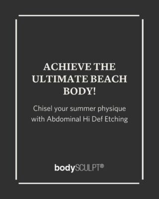 Get summer-ready with abdominal etching in NYC with bodySCULPT. 100% safe and minimal downtime. 

DM us to help you unveil a chiseled core just in time for the beach season!